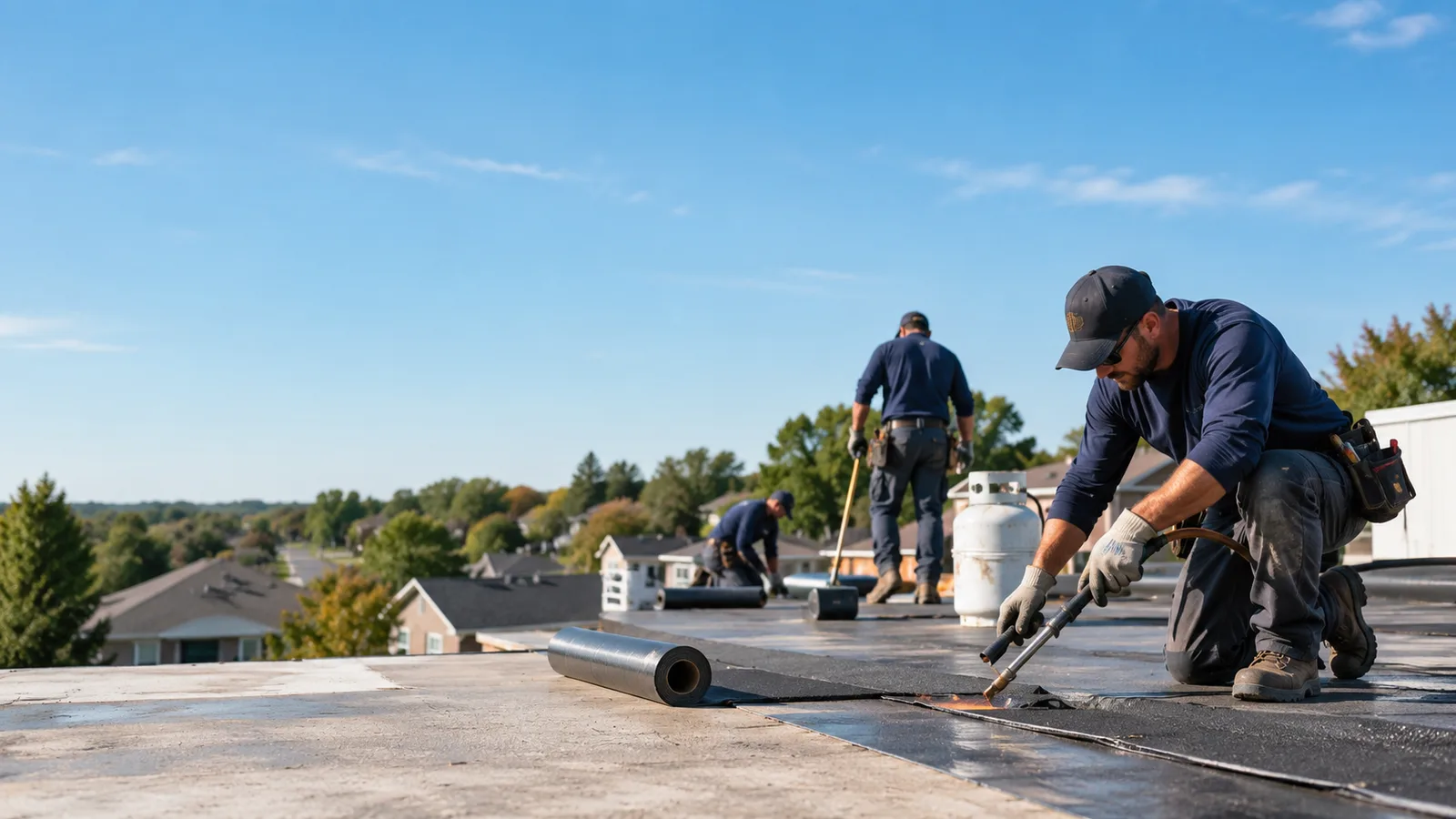 Flat Roof Leak Repair providers in Cullom, IL